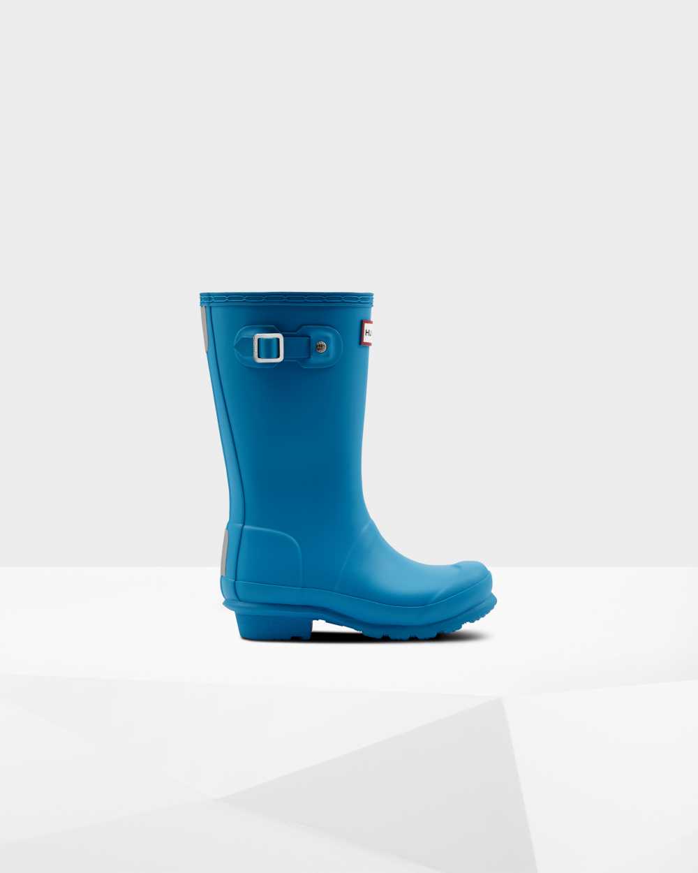 Hunter Original Big Kids Rain Boots NZ-66060Y Blue